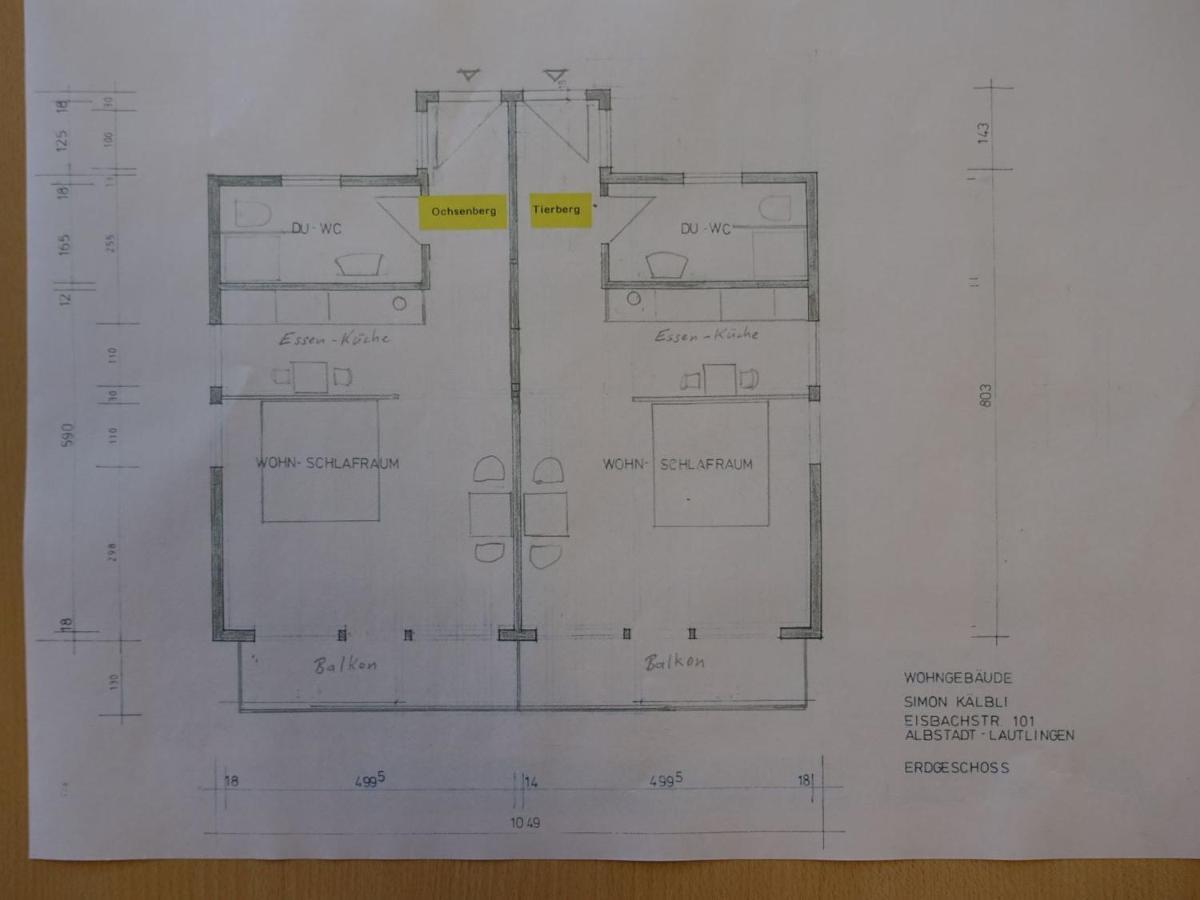 Ferienhaus Albzeit Albstadt Εξωτερικό φωτογραφία